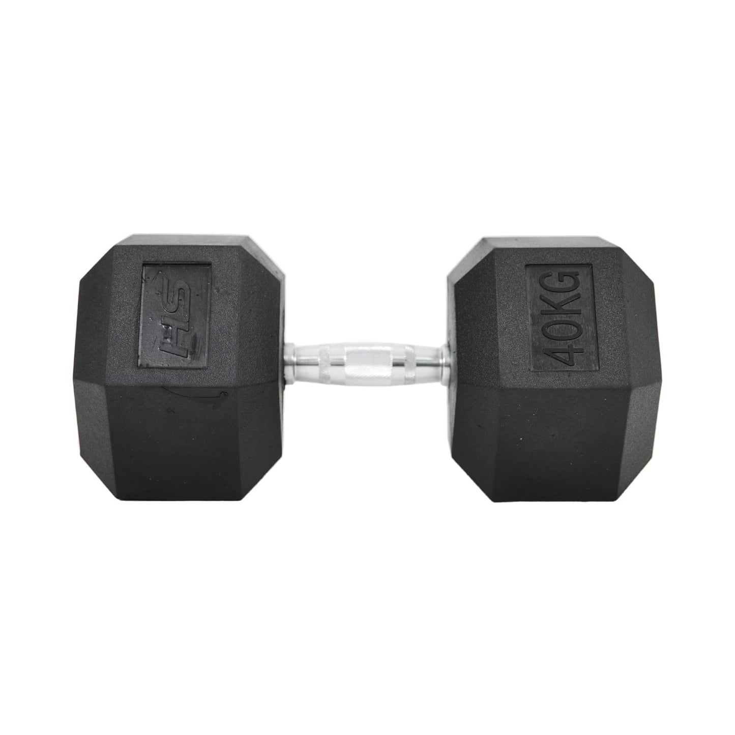 HS Fitness 5Kg Rubber Hex Dumbell